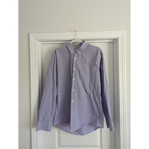 Onward Reserve  Mens Button Up Shirt XL Flight Saftey International  lavender...